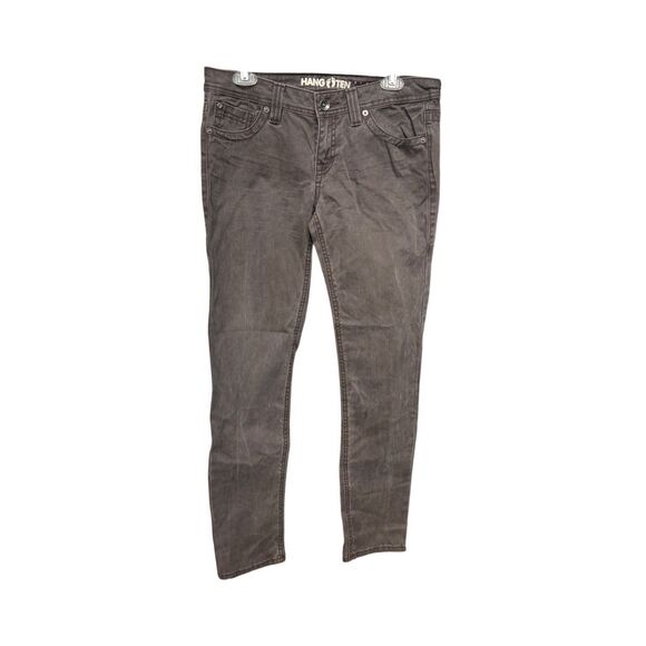 Hang Ten Brown Skinny Jeans Size 9 - Picture 1 of 9